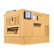 8kW PSS8B2WS/H LP/NG Solar Gaseous Standby for Off the Grid Applications by Winco comes with 12V Solar Battery Charger