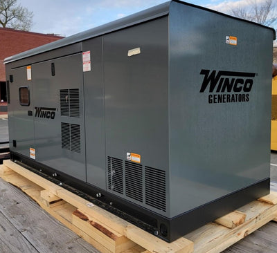 28kW LP / 27kW NG - PSS30 Gaseous Standby by Winco (Open Skid/Housed)