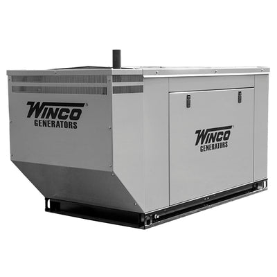12.5kW DR1214 Standby/Prime Power Teir 4 Final by Winco (Open Skid/Housed/Towable)
