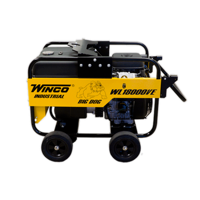 18kW Starting / 15kW Running - WL18000VE-03/A Portable Generator Package w/Electric Start, Dolly, and Battery by Winco