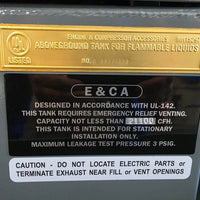 E&CA Model# DT10ULD 10 Gallon Day Tank