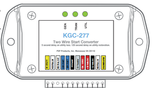 KGC-277 (277/480V Wye 3-Ph) 2-Wire Start Converter for 240VAC Sensing Transfer Switch