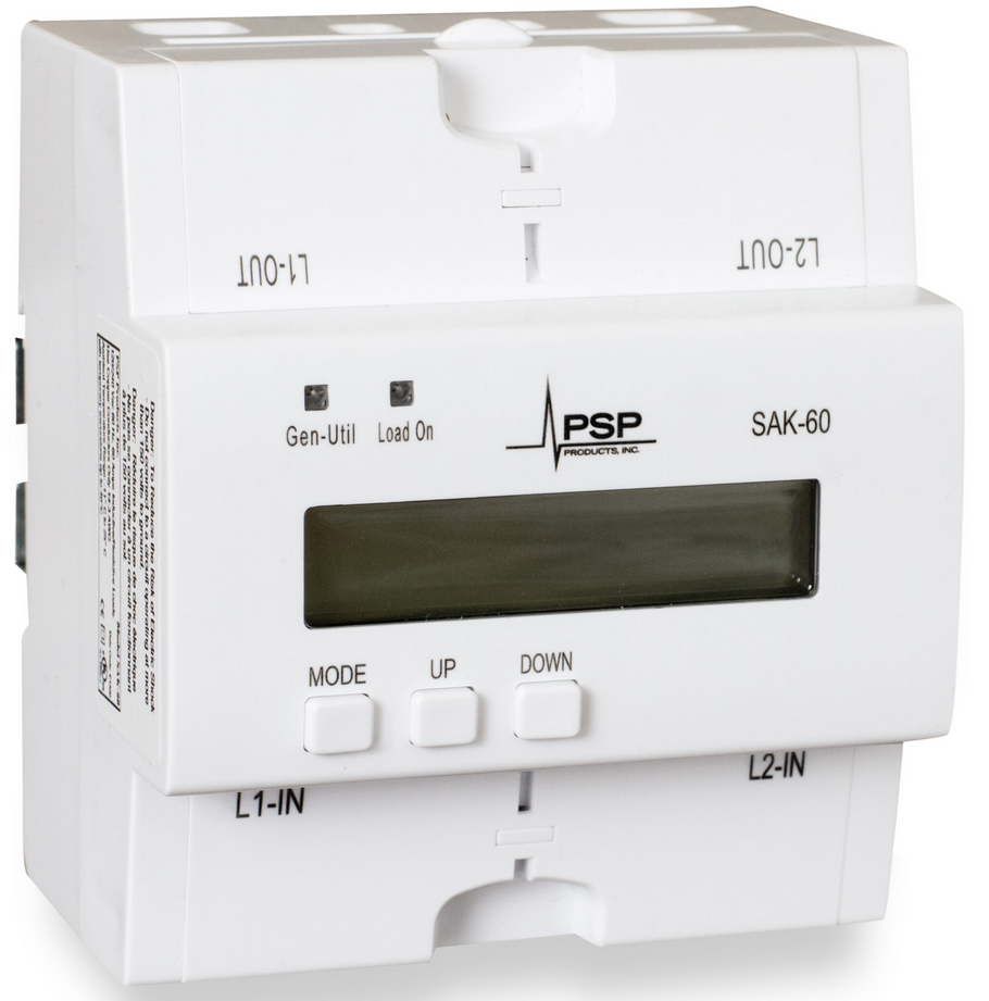 SAK-60 Universal 60 AMP Max Wireless Generator Load Drop & Load Manage Relay